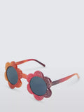 John Lewis kids ombre flower sunglasses pink, UK version