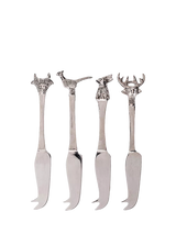 John Lewis Selbrae House Country Animal Mini Cheese Knives Set of 4- Buy online at McGrocer