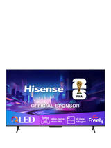 John Lewis Hisense 43E7QTUK PRO QLED HDR 4K Ultra HD Smart TV, 43 inch, Black- Buy online at McGrocer