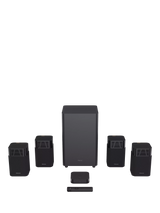 John Lewis Hisense HT Saturn Home Theatre Sound System, Black- Buy online at McGrocer