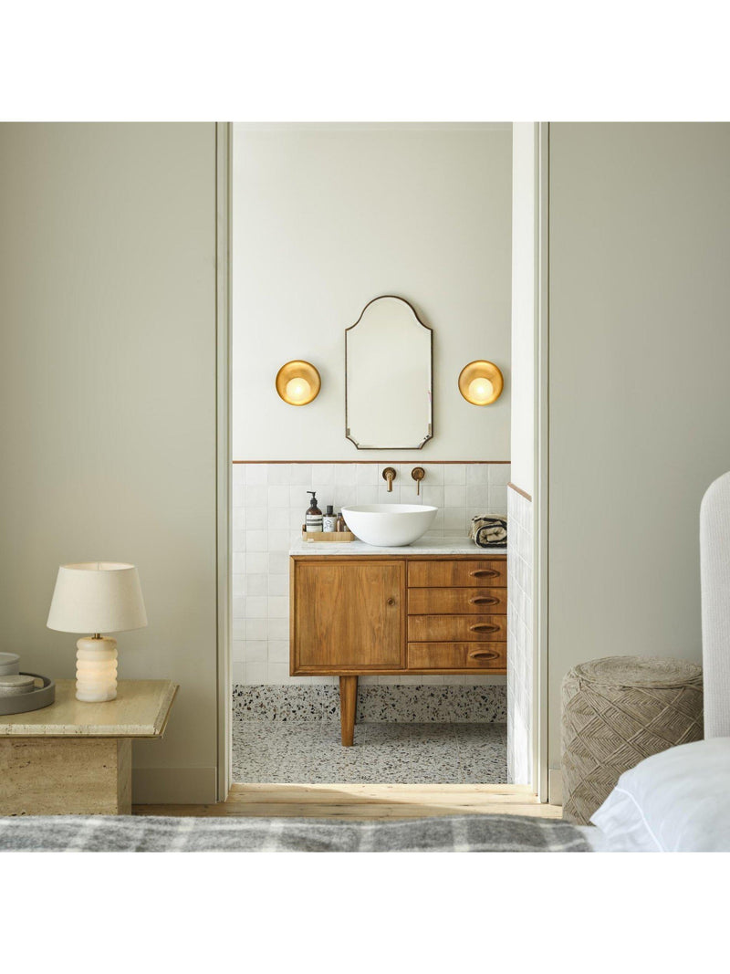 Industville Hayle wall light brass - British product