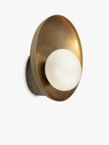Industville Hayle wall light brass - British product