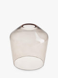 Industville double Albany smoked glass schoolhouse wall light bronze, UK version