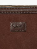 Osprey London Mocha suede sling bag Bitter Chocolate - British product