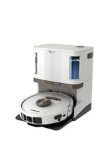 John Lewis Shark PowerDetect NeverTouch Pro 2-in-1 Robot Vacuum Cleaner & Mop, White Mocha- Buy online at McGrocer