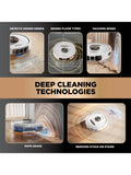 Shark PowerDetect NeverTouch Pro 2-in-1 robot vacuum and mop - British product