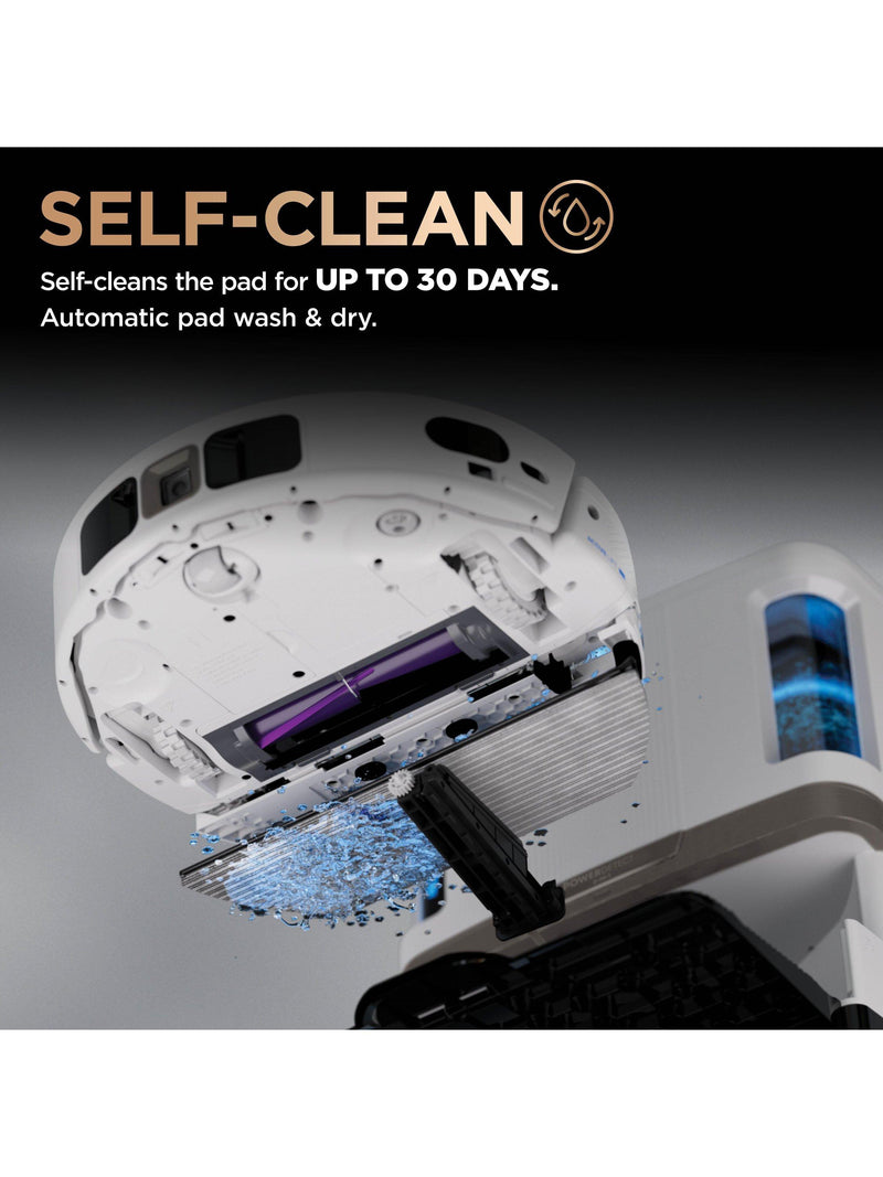 Shark PowerDetect NeverTouch Pro 2-in-1 robot vacuum and mop - British product