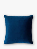 The Pillow Drop Aspen cushion navy/multi 45x45cm (British brand)