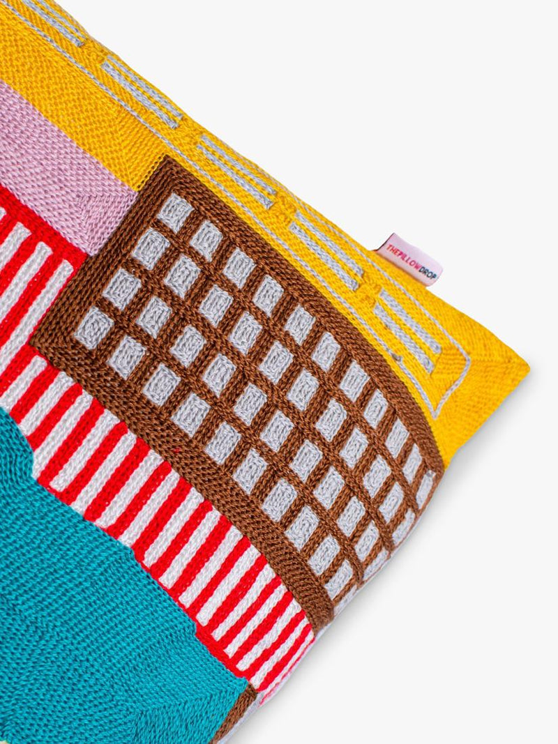 The Pillow Drop New York cushion 45x45cm, imported from the UK