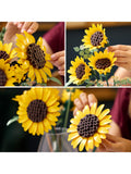 LEGO sunflower bouquet building set 11502 686 pieces - British product