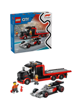 John Lewis LEGO City F1 Display Truck with Audi F1 Race Car Building Set- Buy online at McGrocer