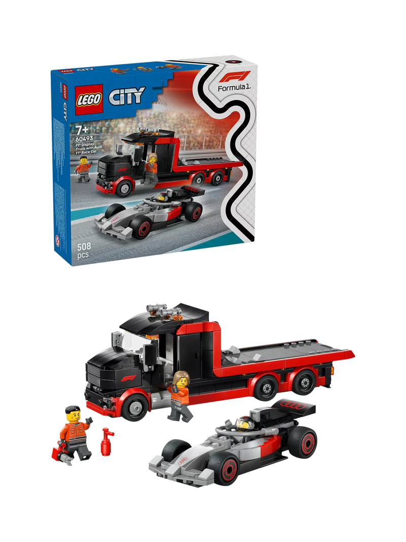 LEGO F1 Display Truck and Car set, UK version