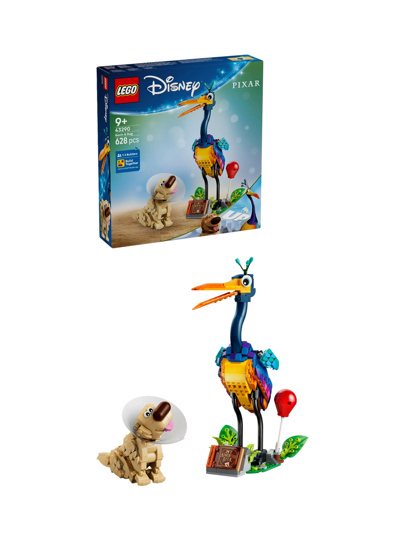 LEGO Disney Pixar Up Kevin & Dug building toy 628 pieces, imported from the UK