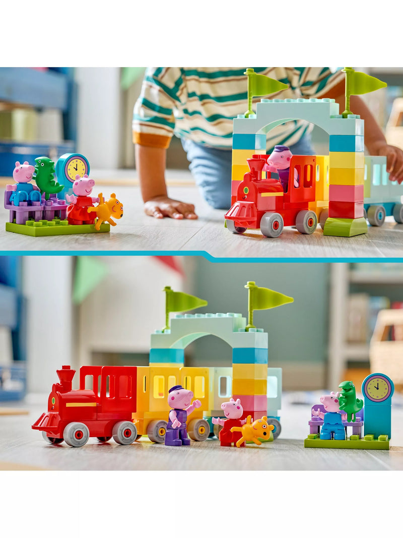 LEGO building toy Peppa Pig Train (British brand)