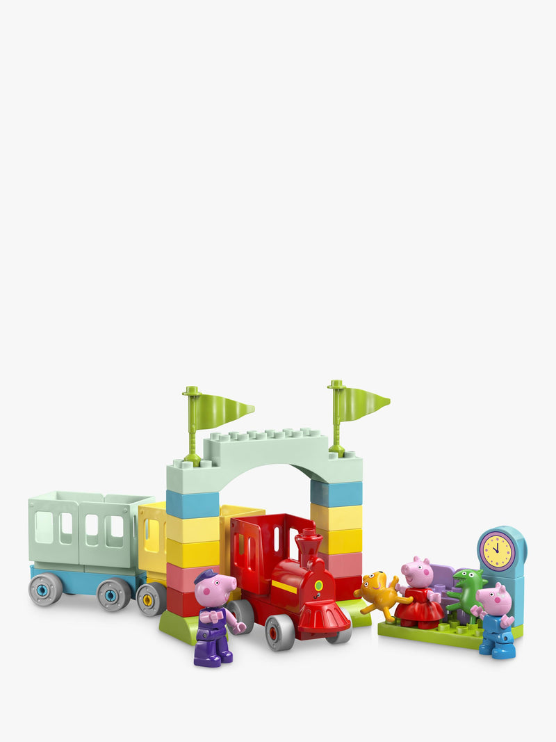 LEGO building toy Peppa Pig Train (British brand)
