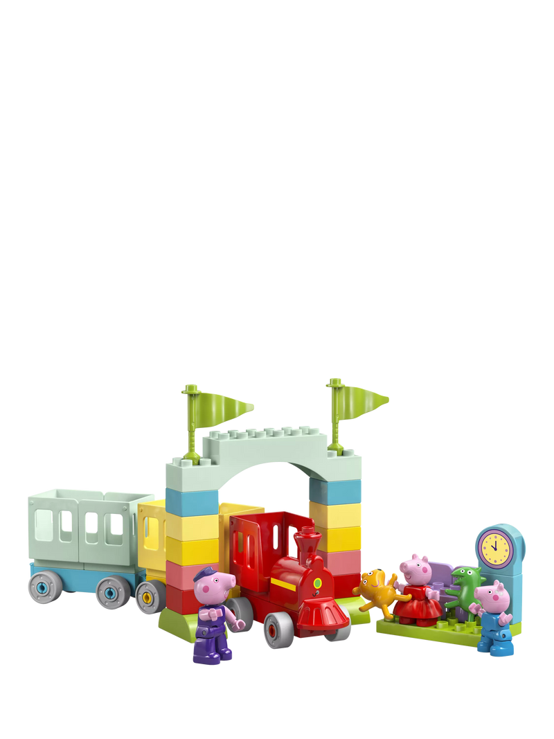 LEGO building toy Peppa Pig Train (British brand)
