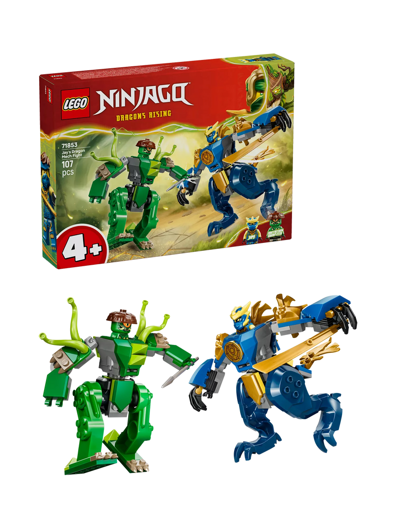LEGO Ninjago Dragon Mech building set with 107 pieces imported from the UK
