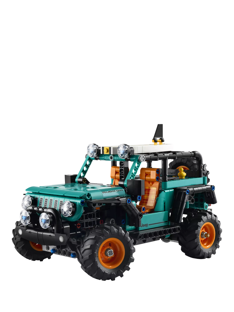 LEGO Technic Jeep Wrangler Rubicon model, UK version