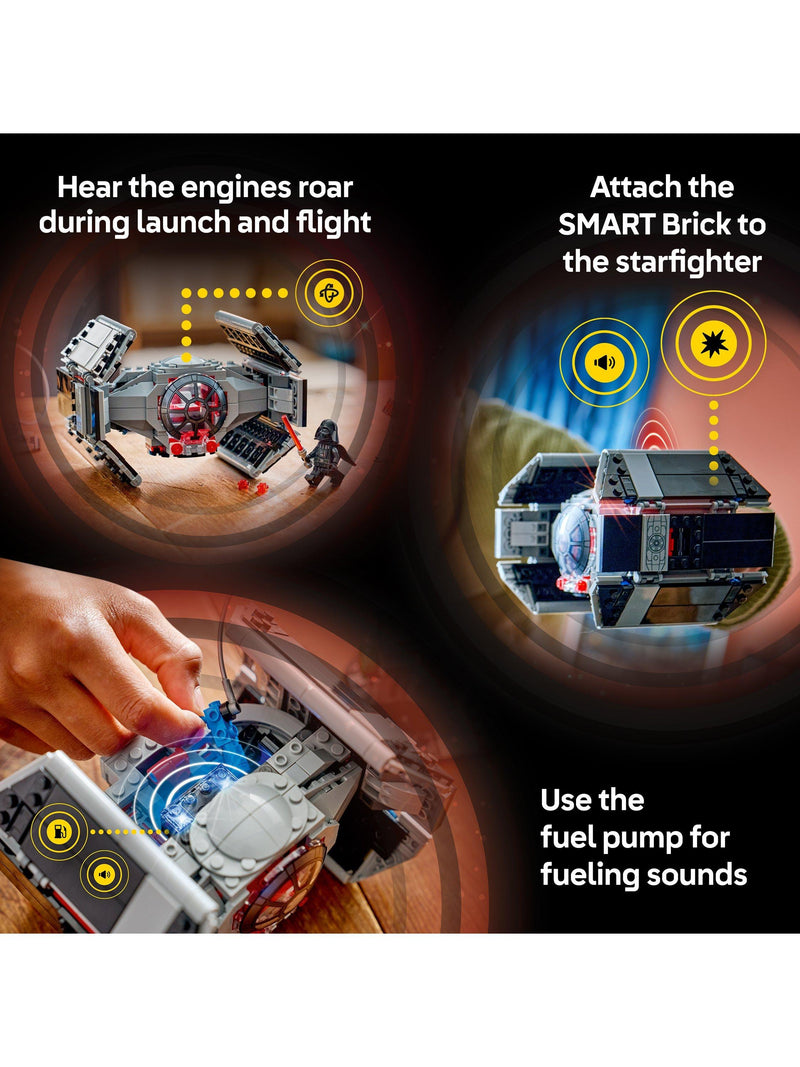 LEGO Star Wars construction set Darth Vader's TIE Fighter 473 pieces, imported from the UK