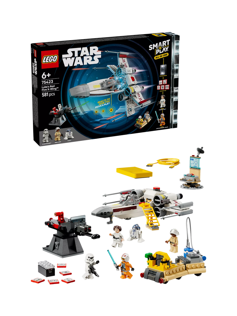 LEGO Star Wars X-Wing building set 75423, imported from the UK