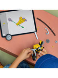 LEGO Technic Yellow Motorbike 151 piece set - British product