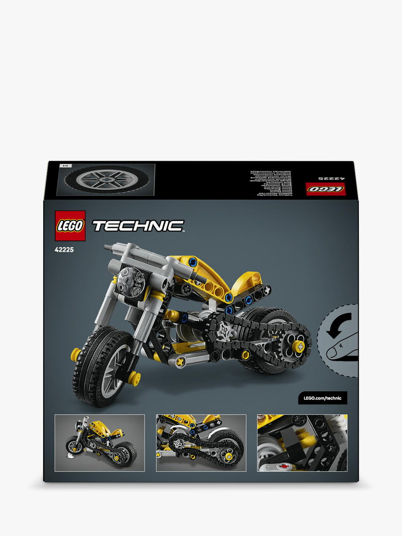 LEGO Technic Yellow Motorbike 151 piece set - British product