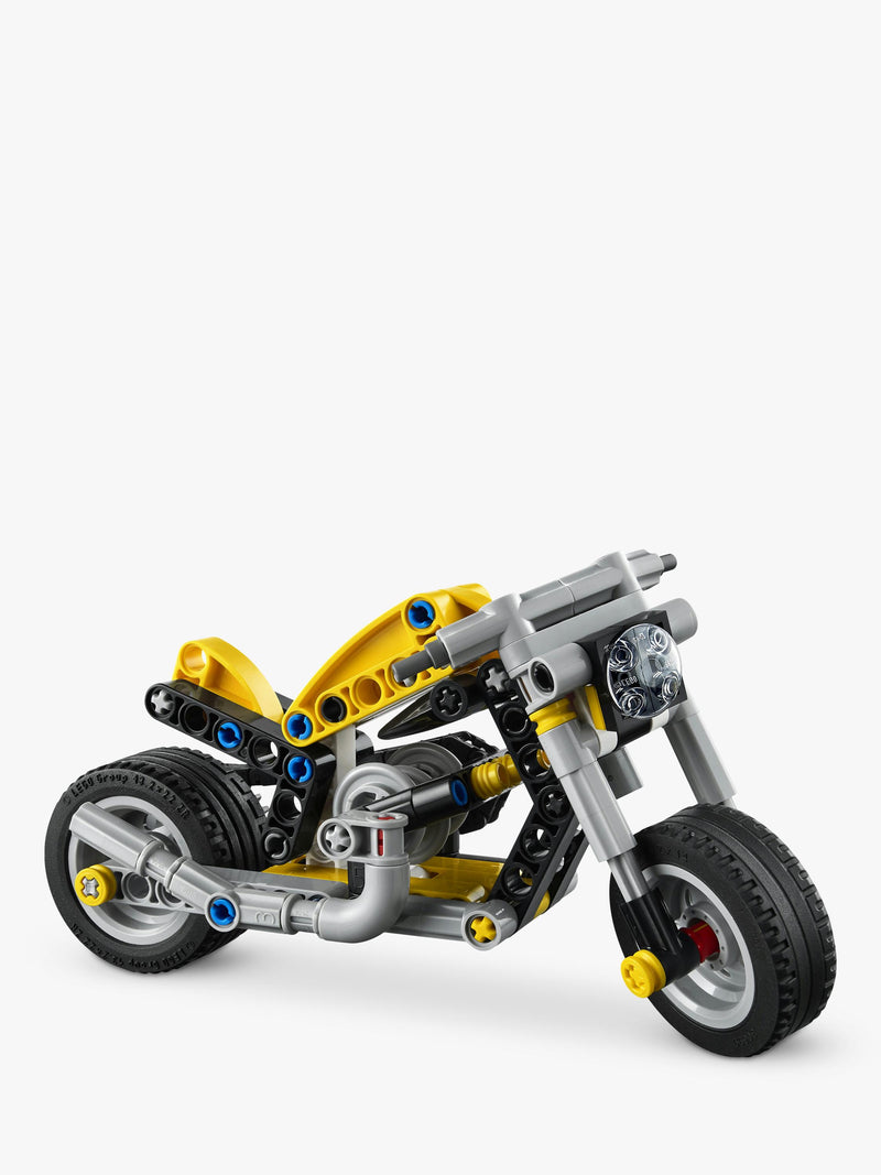 LEGO Technic Yellow Motorbike 151 piece set - British product