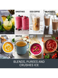 Tefal Blendforce blender stainless steel 800W (British brand)