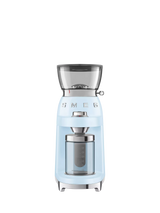 John Lewis Smeg CGF03PBUK Multi Purpose Coffee Grinder Pastel Blue- Buy online at McGrocer