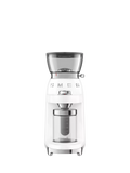 Smeg coffee grinder in white, imported from the UK