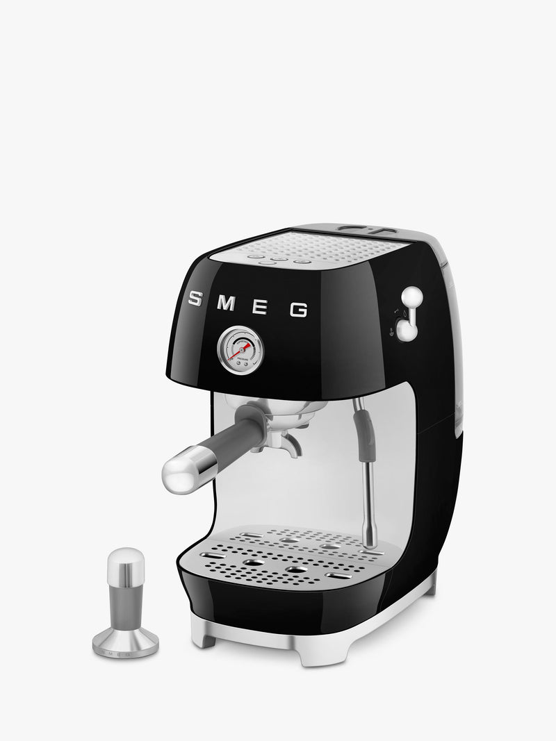 Smeg espresso coffee machine black ECF03 (British brand)