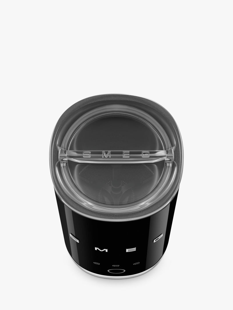 Smeg mini milk frother black, imported from the UK