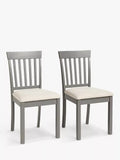 John Lewis dining chair set of 2 grey (British brand)