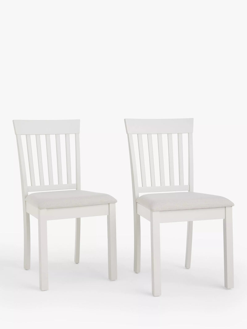 Ensemble de 2 chaises de salle à manger à lattes Wilton John Lewis
