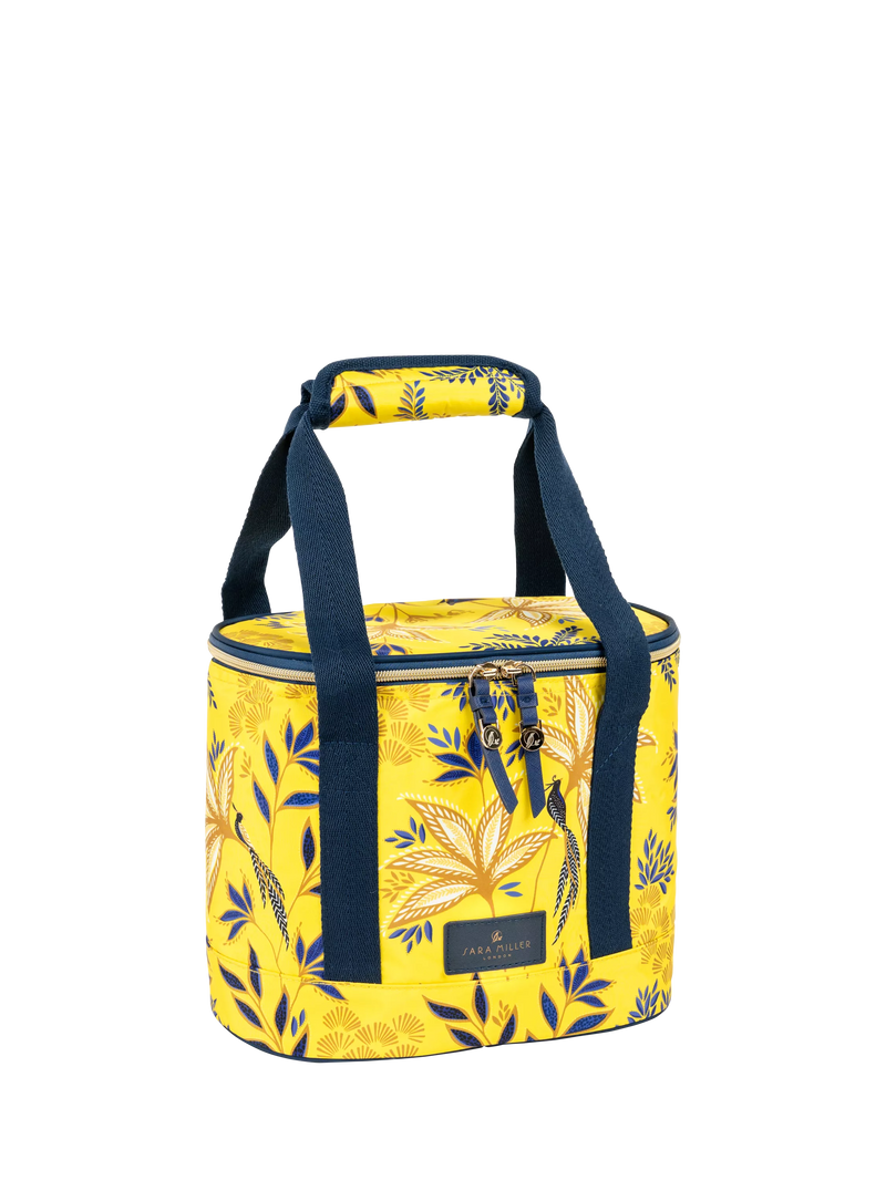 Sara Miller picnic cooler bag, 8L, yellow - British product
