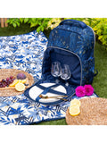 Sara Miller Anniversary picnic backpack 15L Blue, imported from the UK
