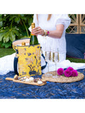 Sara Miller yellow picnic cooler bag 2L (British brand)