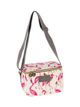 John Lewis Sara Miller Flamingo Personal Lunch Cooler Bag, Pink, 4L- Buy online at McGrocer