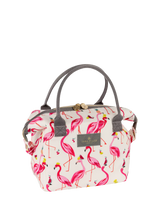 John Lewis Sara Miller Flamingo Convertible Lunch Cooler Bag, 8L, Pink- Buy online at McGrocer