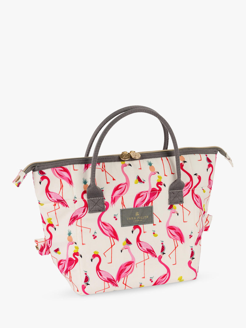 Sara Miller flamingo convertible lunch bag 8L pink (British brand)