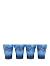 John Lewis Sara Miller Anniversary Plastic Picnic Tumbler Set of 4 Blue 450ml- Buy online at McGrocer