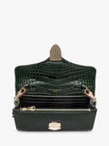 Aspinal of London Mayfair leather clutch bag, imported from the UK