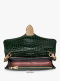 Aspinal of London Mayfair leather clutch bag, imported from the UK