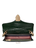 Aspinal of London Mayfair leather clutch bag, imported from the UK
