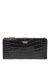 John Lewis Aspinal of London Mayfair Large Credit Card Wallet, Black- Buy online at McGrocer