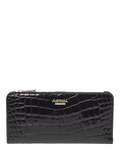Aspinal of London Mayfair wallet in black, imported from the UK