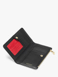 Aspinal of London Mayfair wallet in black, imported from the UK