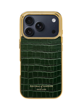 Aspinal of London leather case Evergreen iPhone 17 Pro, UK version