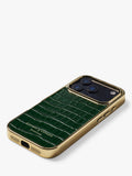 Aspinal of London leather case Evergreen iPhone 17 Pro, UK version
