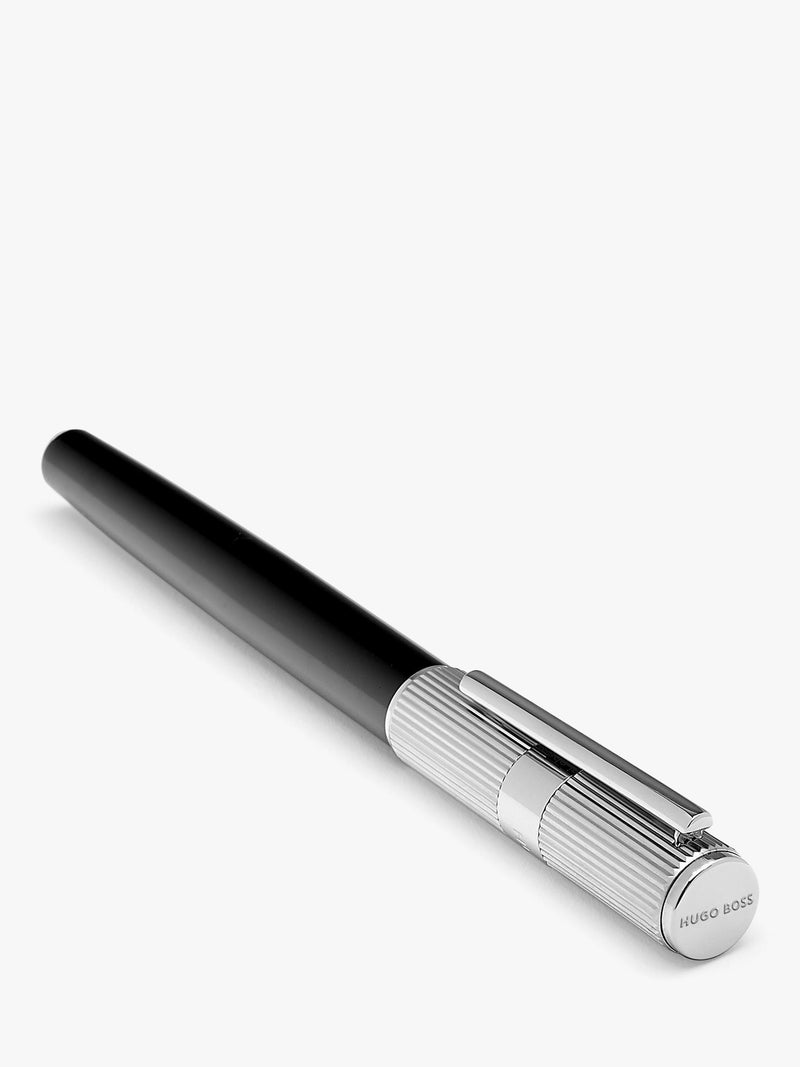 HUGO BOSS Formation Line fountain pen silver (British brand)